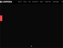 Tablet Screenshot of leopedia.com